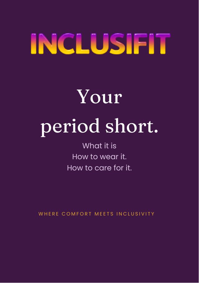 Cover of the InclusiFit period short guide